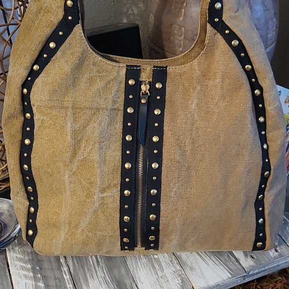 MONA B LARGE STUDS AND RIBBON MULTI HANDBAG - Picture 16 of 16